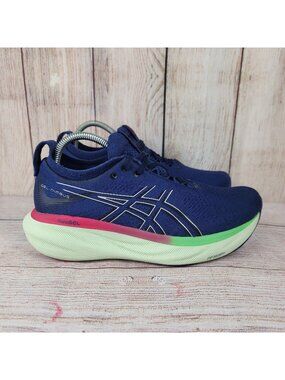Asics Gel Nimbus 25 Running Shoes Womens Size 8 Athletic Training Workout Gym